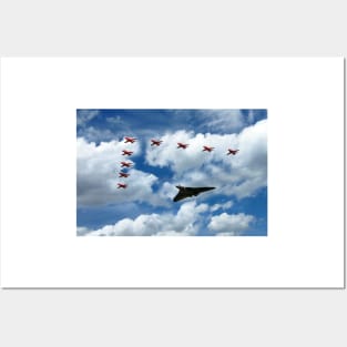 Vulcan Red Arrows Posters and Art